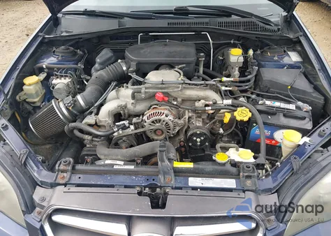 2005 Subaru Legacy 2.5I из США, поврежденный, VIN 4S3BP616257381990